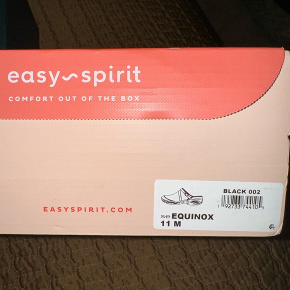 NWT Easy Spirit “Equinox” Black Suede Mules Size 11M - Picture 6 of 7